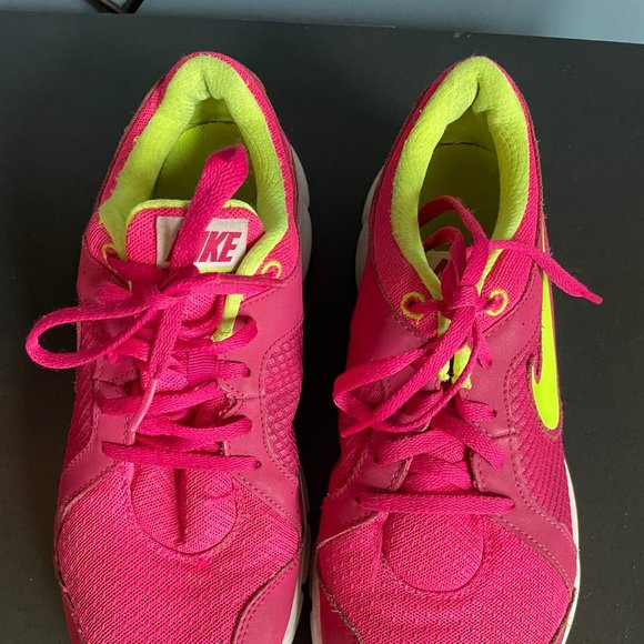 Nike Flex Experience Bright Pink Teen Shoes 7Y 40 Euro - Picture 11 of 11